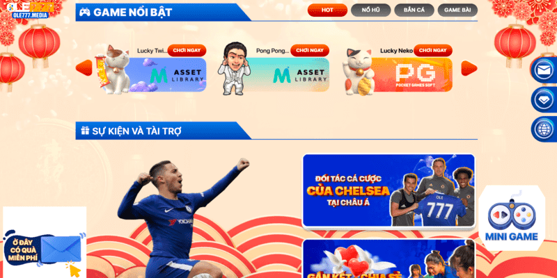 Ole777 sở hữu kho game phong phú