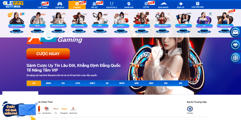 Live casino hấp dẫn